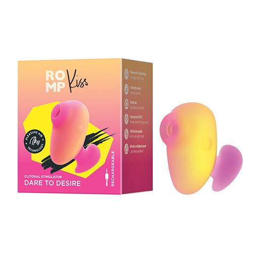 Romp - Kiss Finger Clitoral Air Stimulator (Pink)