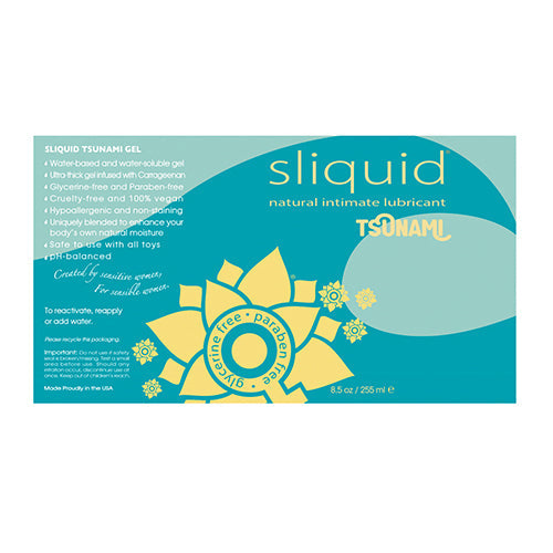 Sliquid - Naturals Tsunami Ultra Thick Gel Lubricant