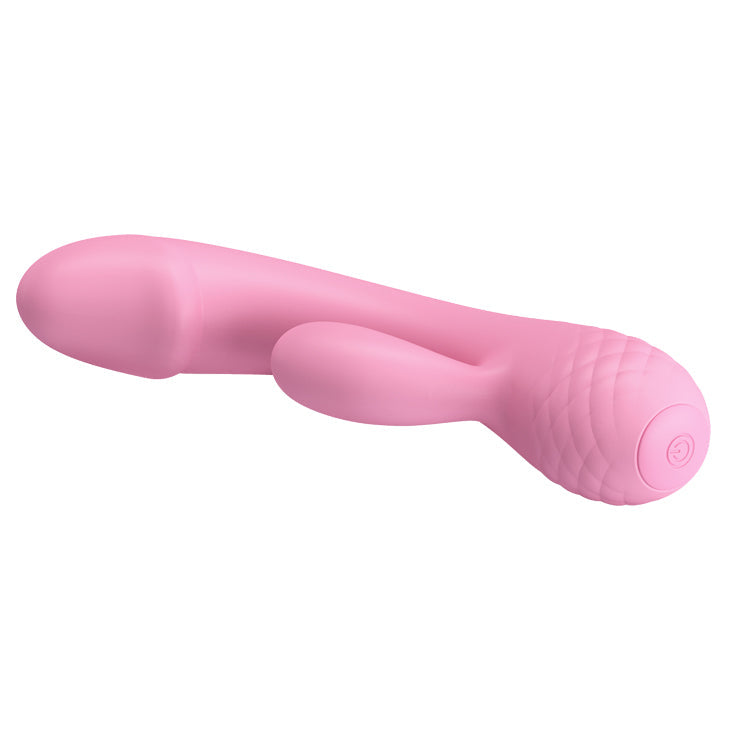 Pretty Love - Ron Flexible Rabbit Vibrator (Màu hồng)