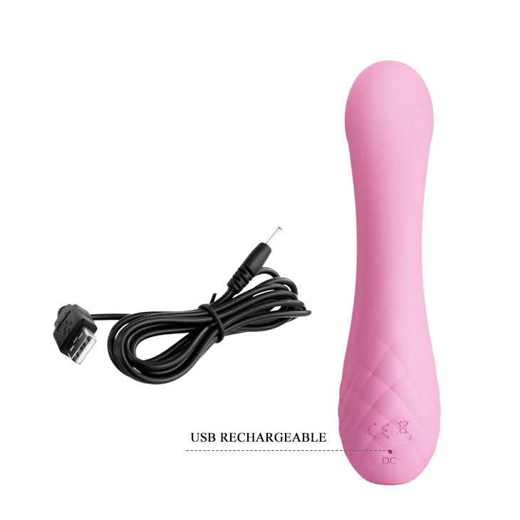 Pretty Love - Ron Flexible Rabbit Vibrator (Màu hồng)