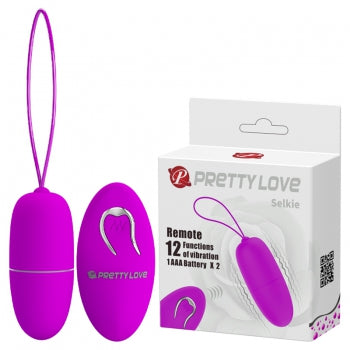 Pretty Love - Selkie Remote Control Telur Pemijat Vibrator