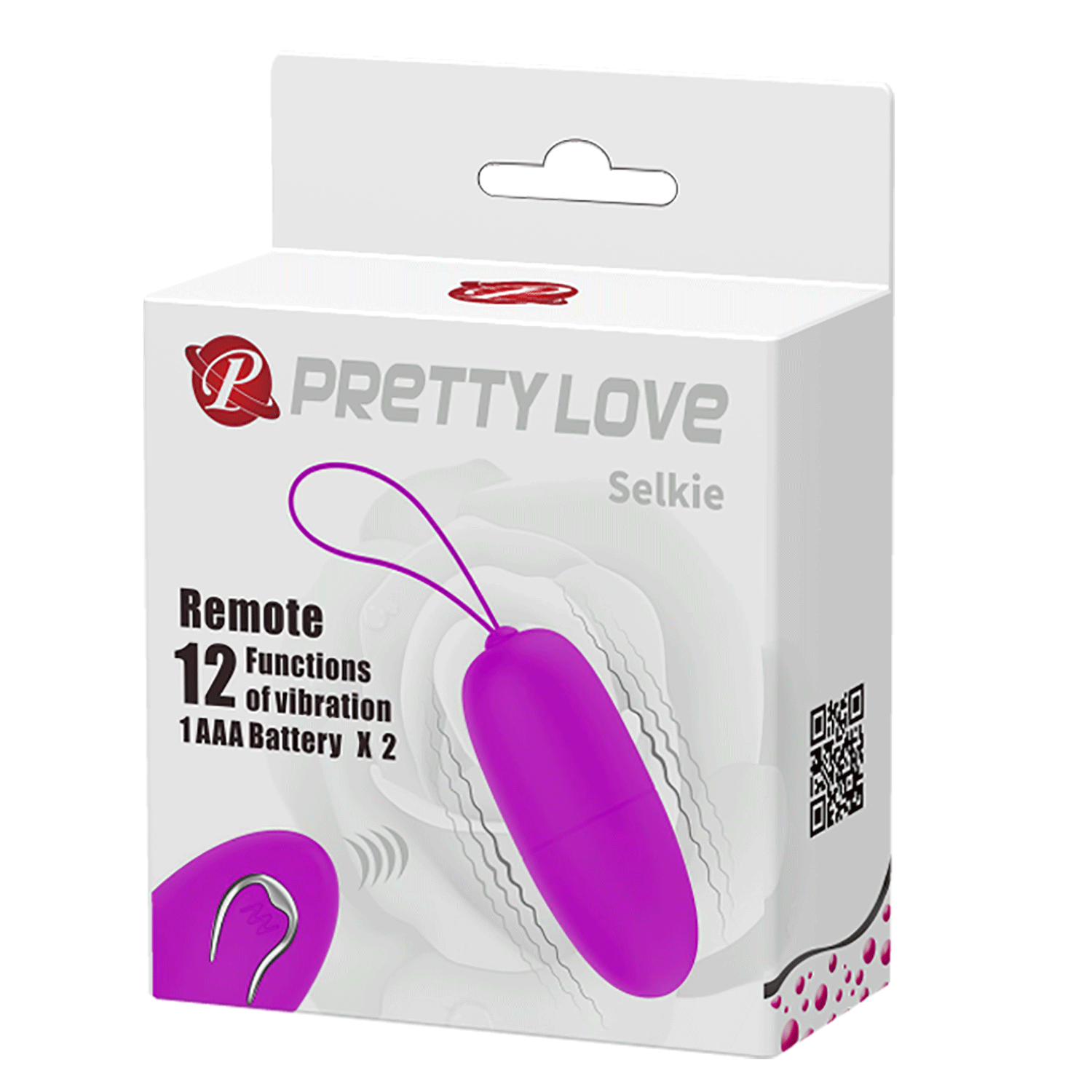 Pretty Love - Máy rung trứng massage điều khiển từ xa Selkie