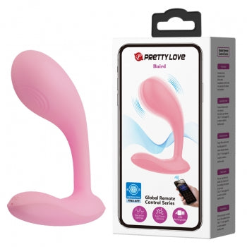 Pretty Love - Vibrator Titik G yang Dikendalikan Aplikasi Baird (Pink)