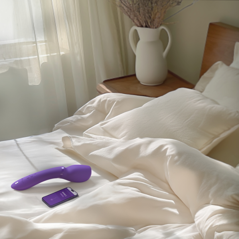 WE VIBE - Wand 2 App-Controlled Wand Massager (Purple)