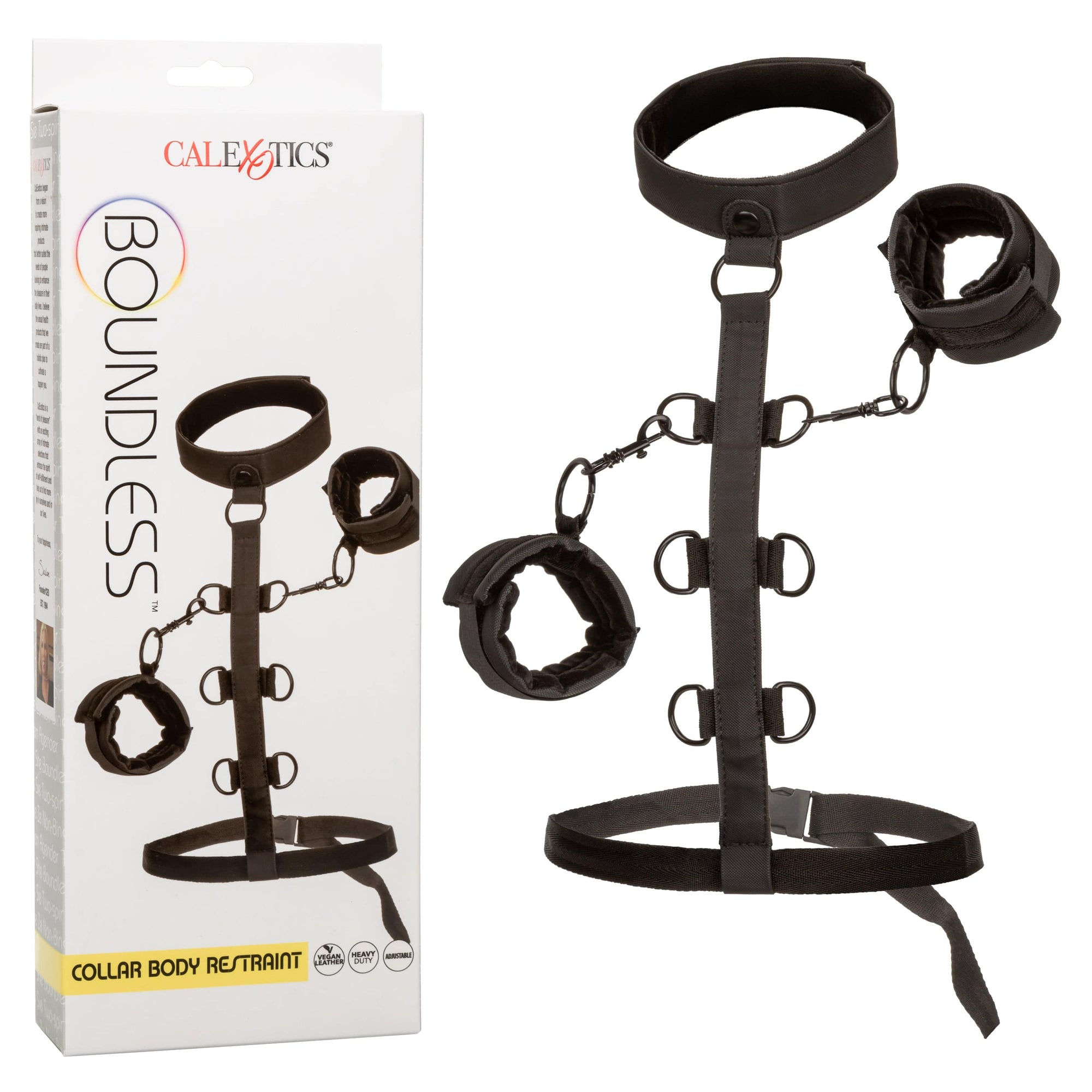 California Exotics - Boundless Collar Body Restraint (Black) CE2096 CherryAffairs