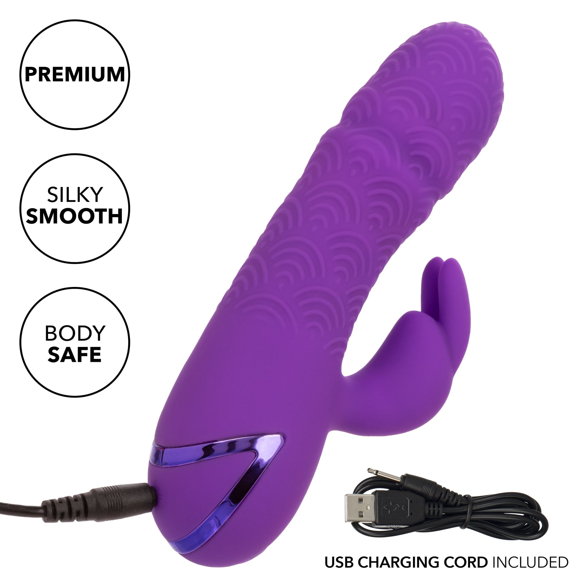 California Exotics - California Dreaming Manhattan Beach Marvel Rabbit Vibrator (Purple) CE2103 CherryAffairs