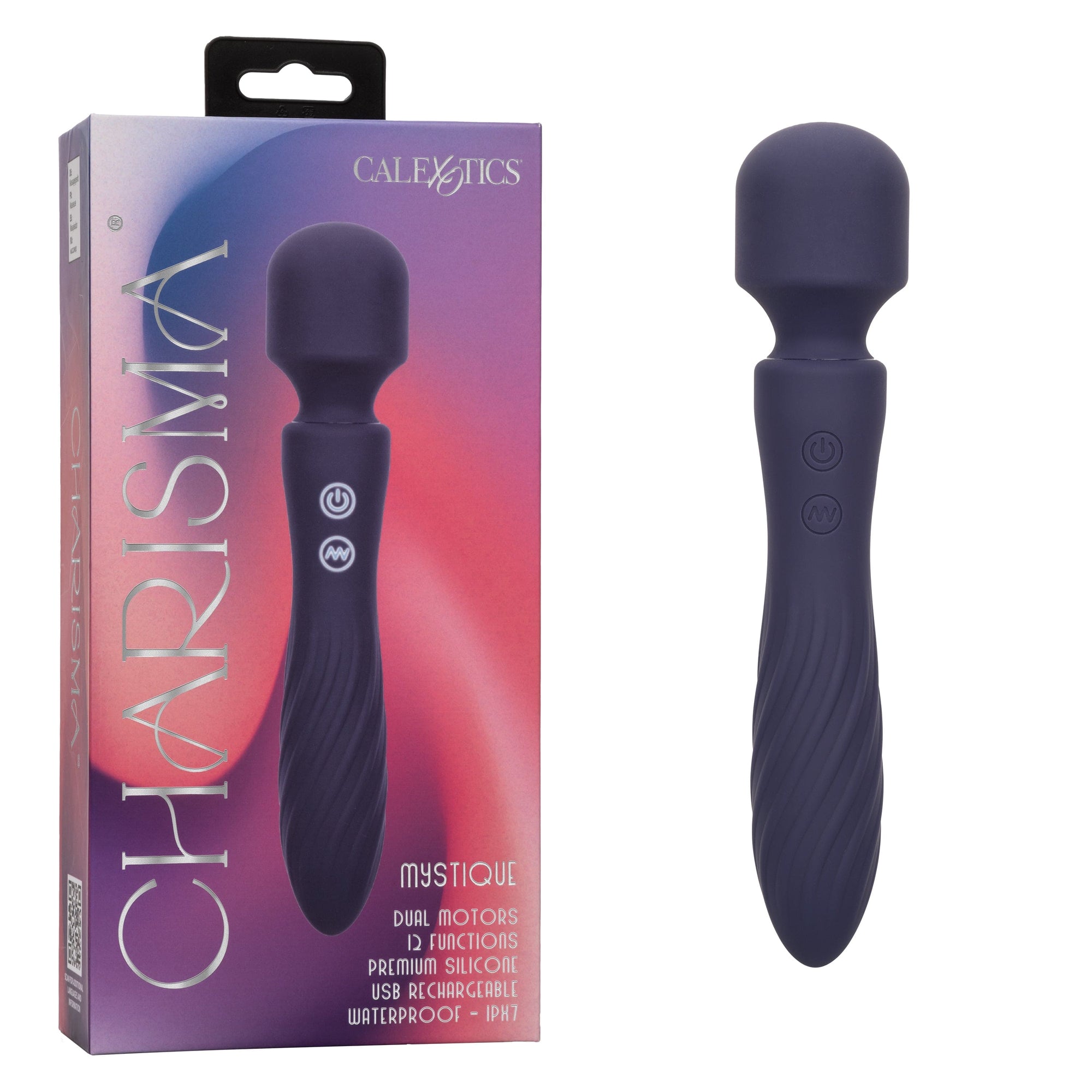 California Exotics - Charisma Mystique Wand Massager (Purple) CE2101 CherryAffairs