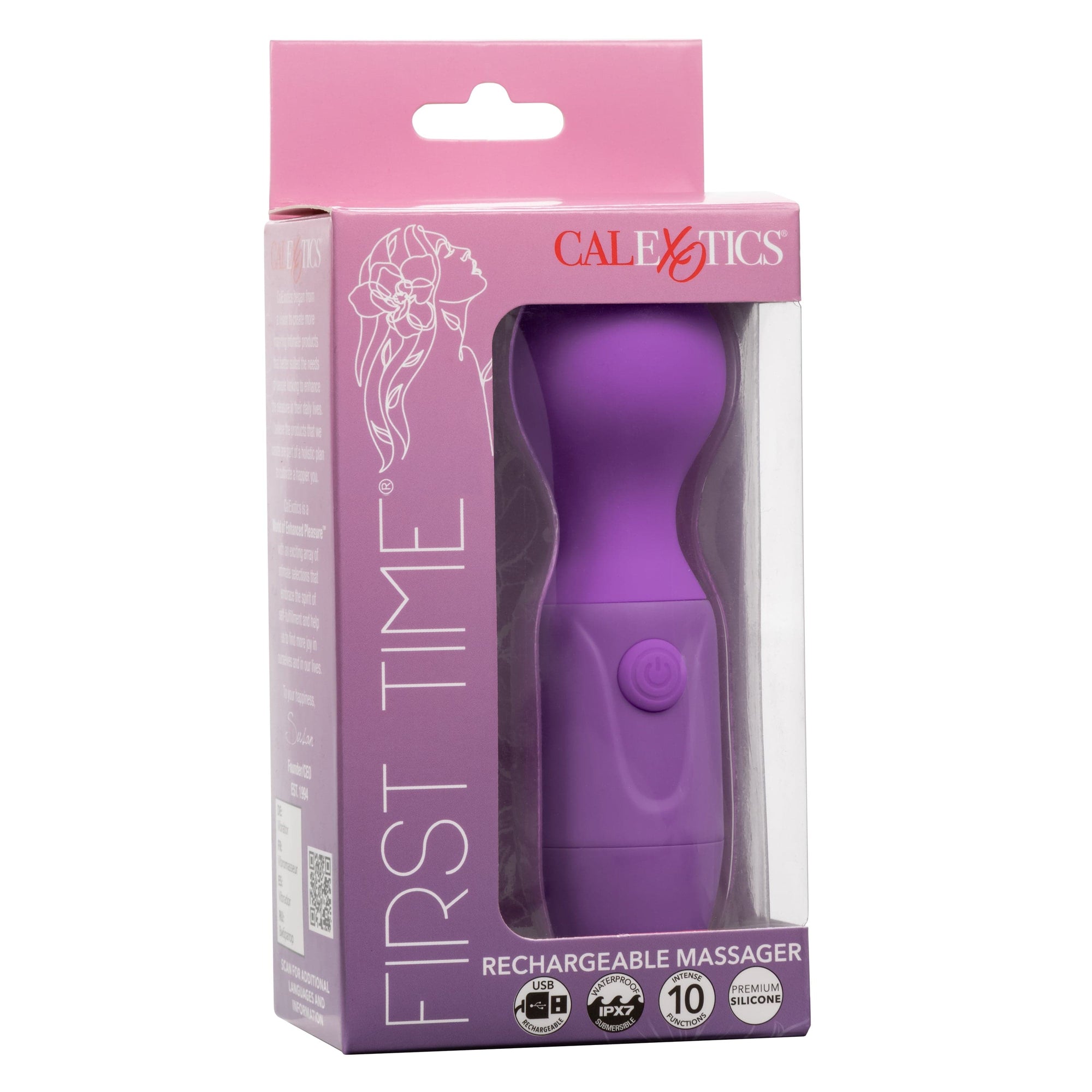 California Exotics - First Time Rechargeable Mini Wand Massager CherryAffairs