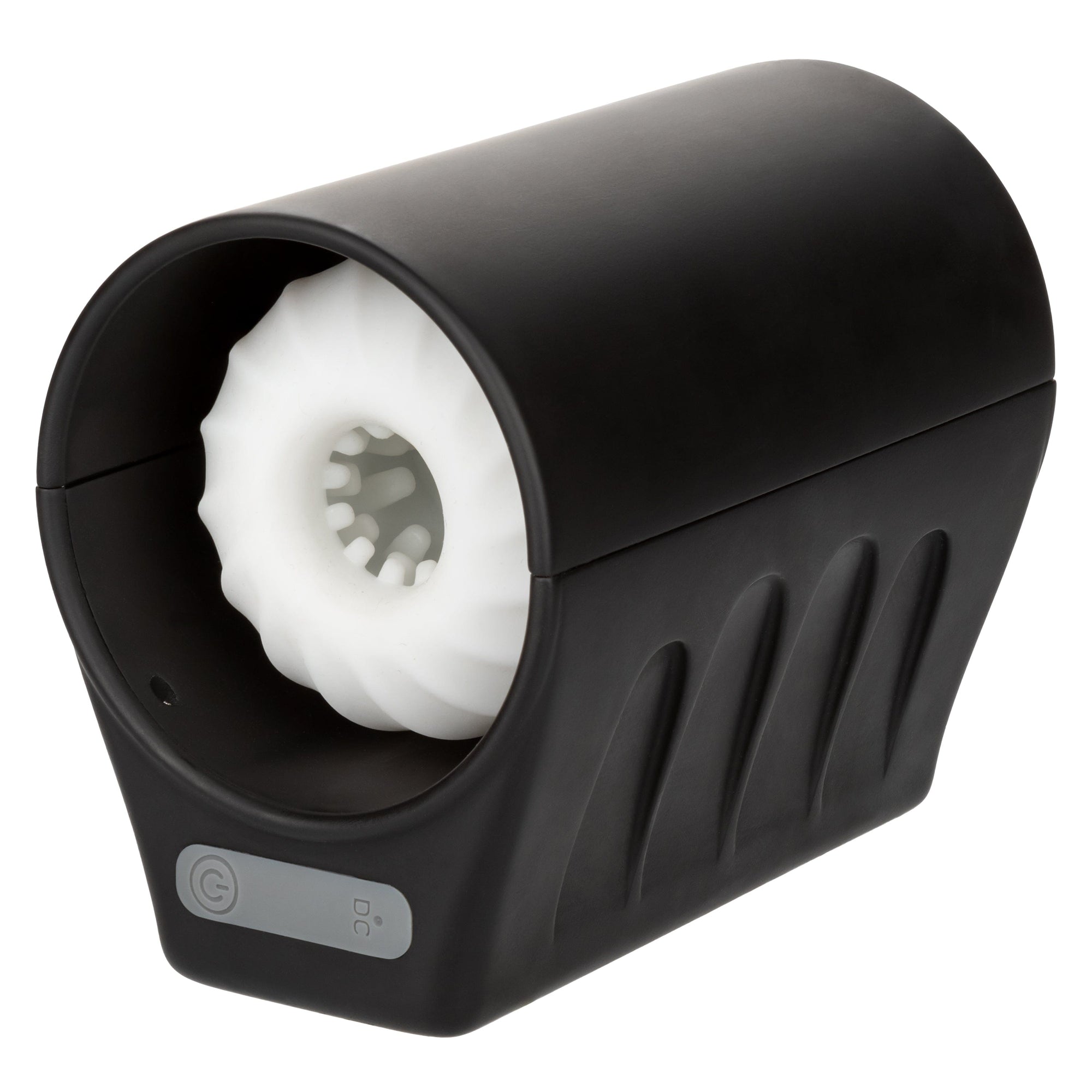 California Exotics - Optimum Power Power Thruster Soft Stroker Masturbator (Black) CE2047 CherryAffairs