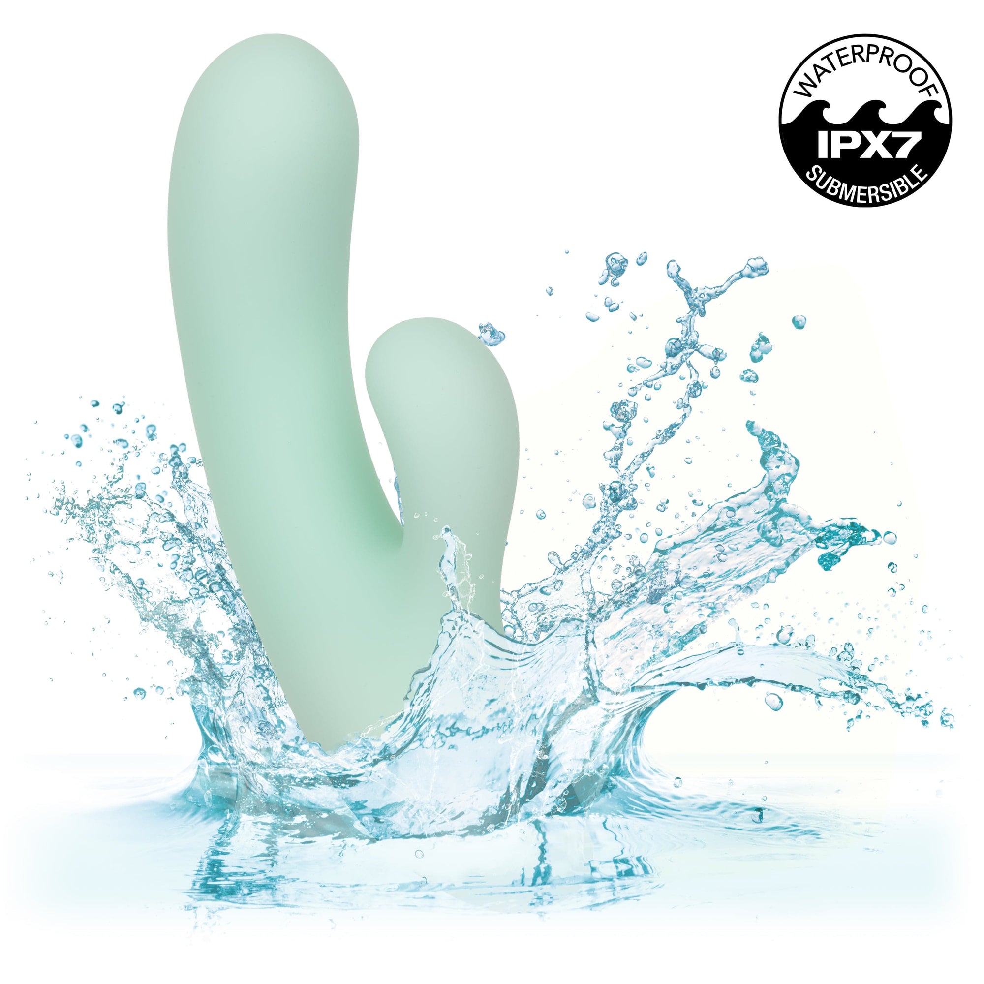 California Exotics - Pacifica Fiji Rabbit Vibrator (Green) CE2099 CherryAffairs