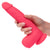 California Exotics - Rechargeable Rumbling and Thrusting Silicone Studs Realistic Dildo with Balls 9.5" (Pink) CE2046 CherryAffairs