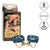 California Exotics - Ride 'em Premium Denim Collection Ankle Cuffs (Blue) CE2088 CherryAffairs