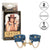 California Exotics - Ride 'em Premium Denim Collection Wrist Cuffs (Blue) CE2089 CherryAffairs