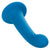 California Exotics - Wave Rider Ripple Strap On Dildo (Blue) CE2100 CherryAffairs