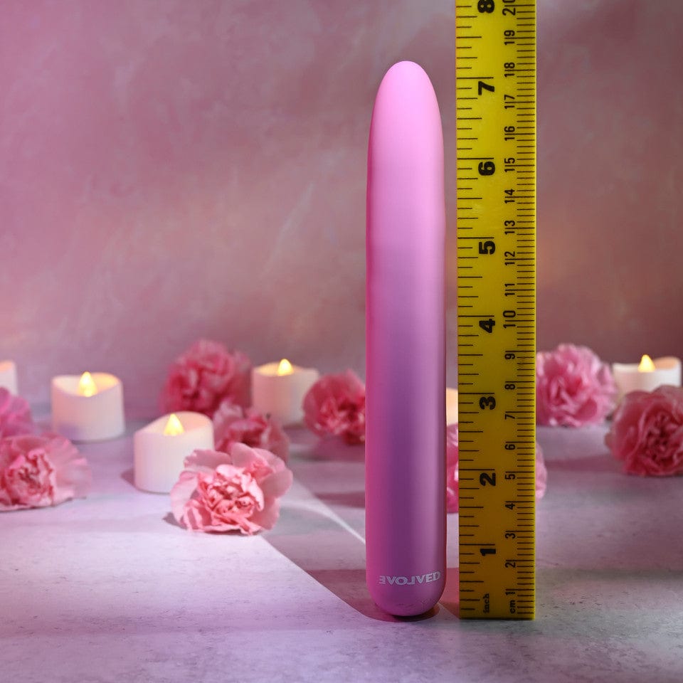 Evolved - Carnation Vibrating Dildo Vibrator (Pink) EV1159 CherryAffairs