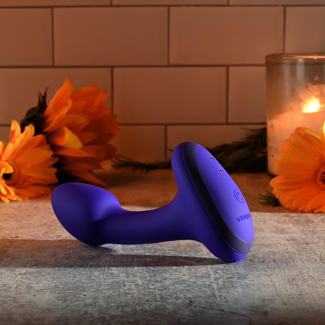 Evolved - Gender X Anybody's Plug Vibrating Anal Plug (Purple) EV1161 CherryAffairs