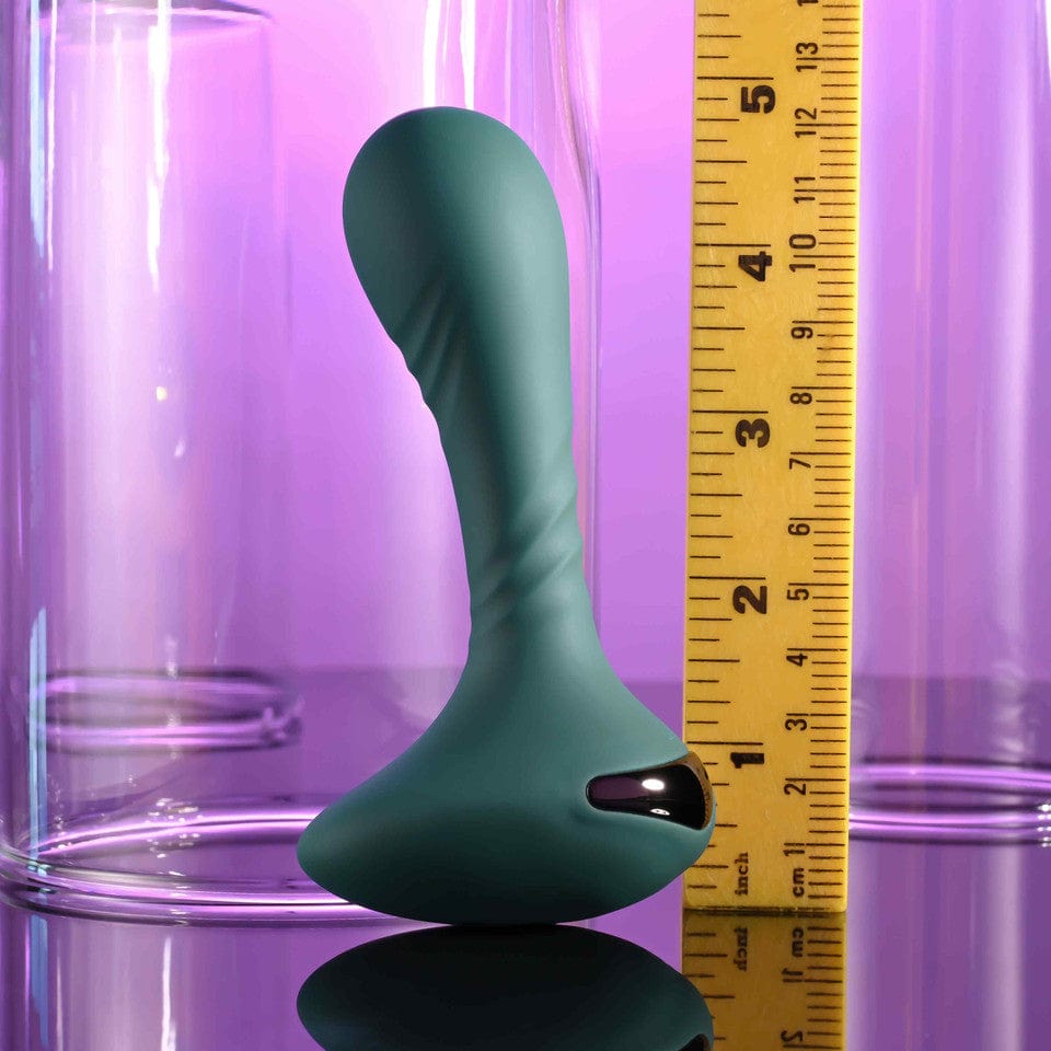 Evolved - Gender X Goes Anywhere Vibrating Prostate Massager (Green) EV1187 CherryAffairs