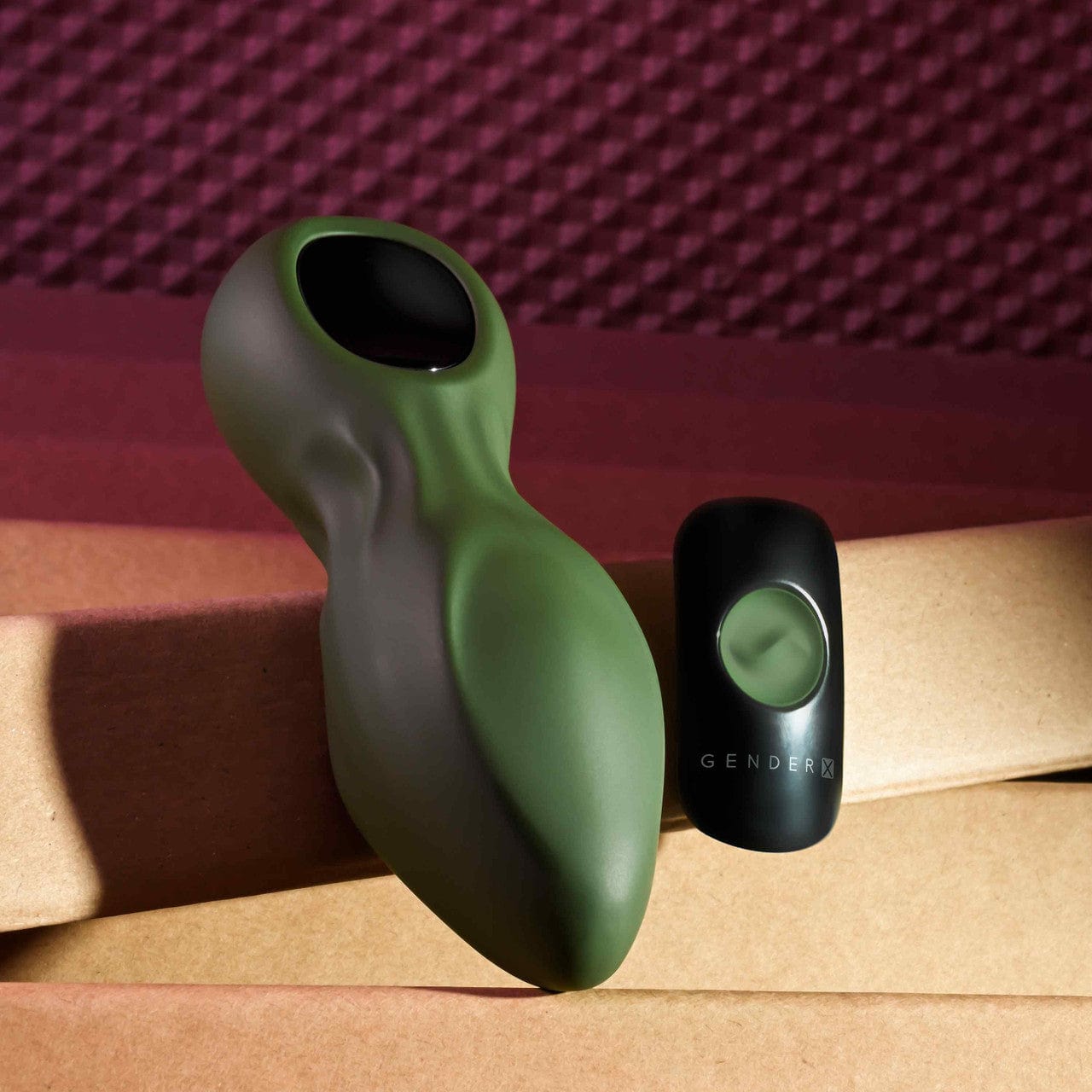 Evolved - Gender X My Secret Garden Vibrating Anal Plug (Green) EV1186 CherryAffairs