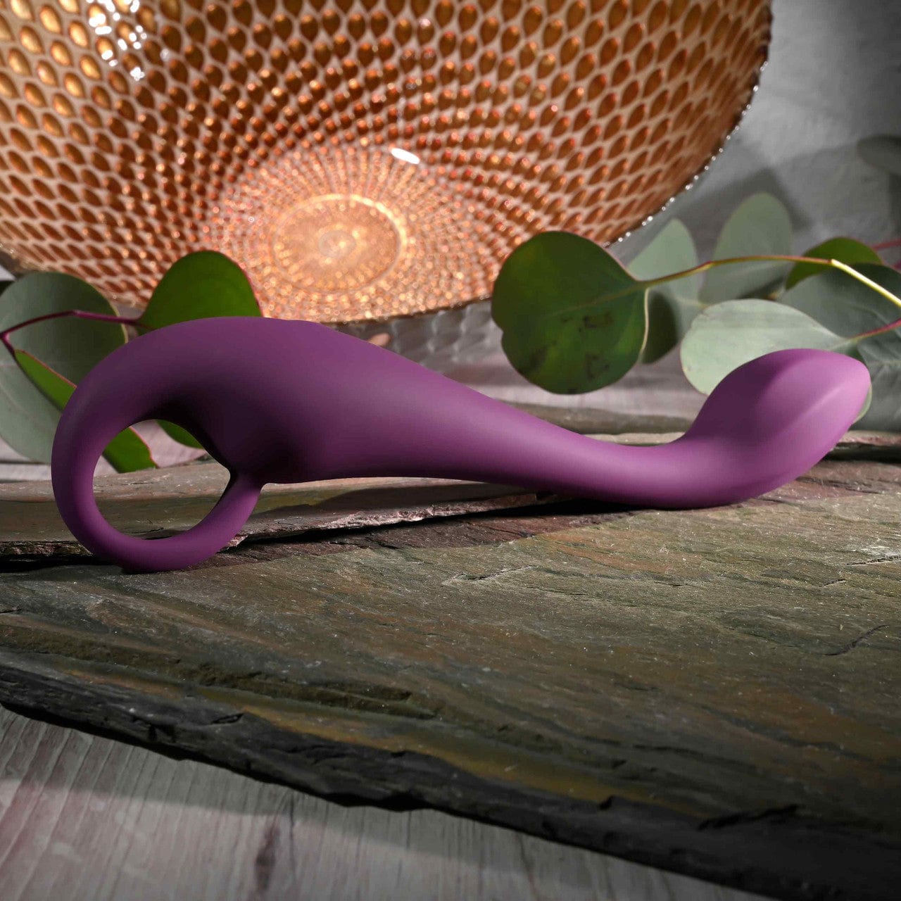 Evolved - Lochness G Spot Vibrating Dildo (Purple) EV1182 CherryAffairs