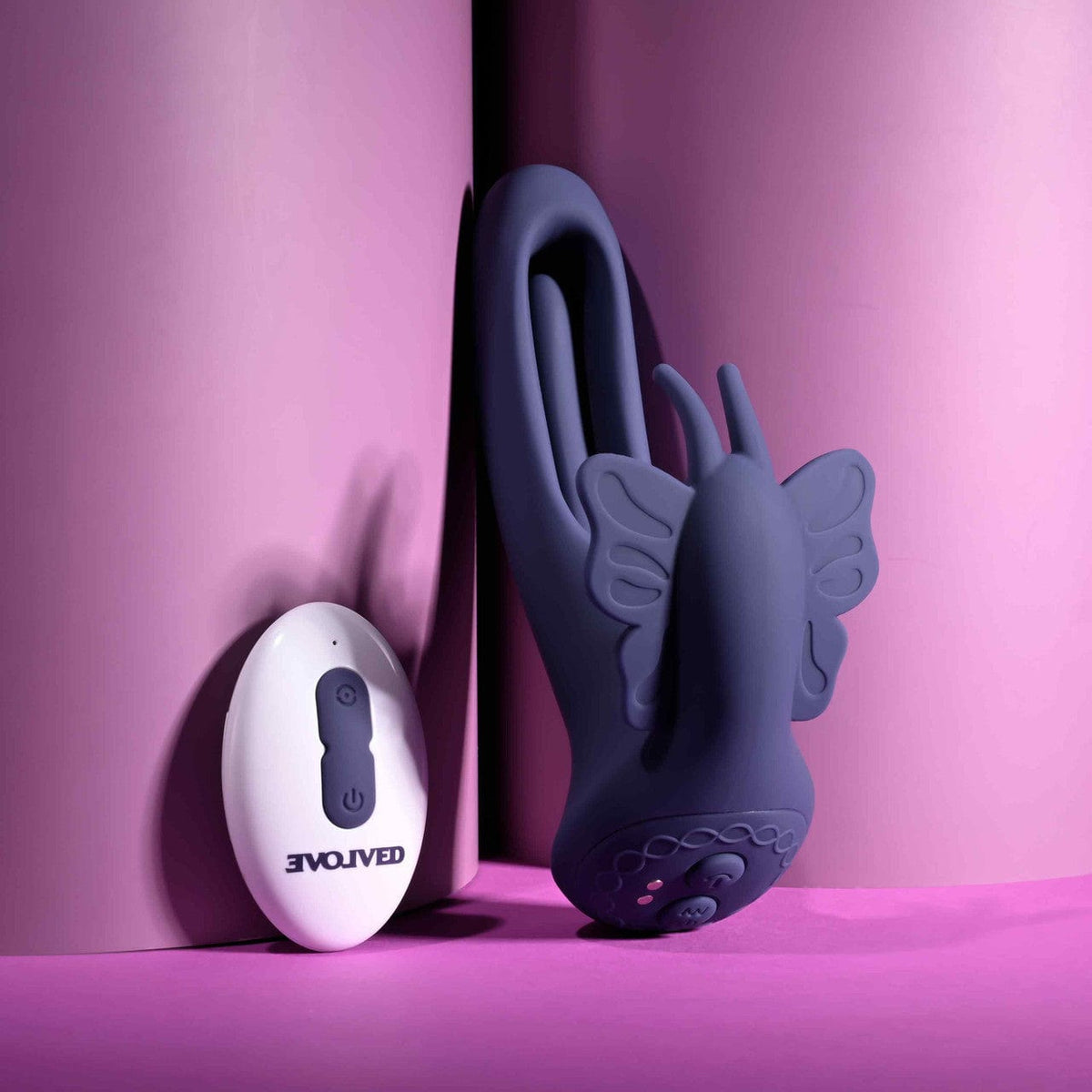 Evolved - Lord of the Wings Dual Vibrator (Black) EV1175 CherryAffairs