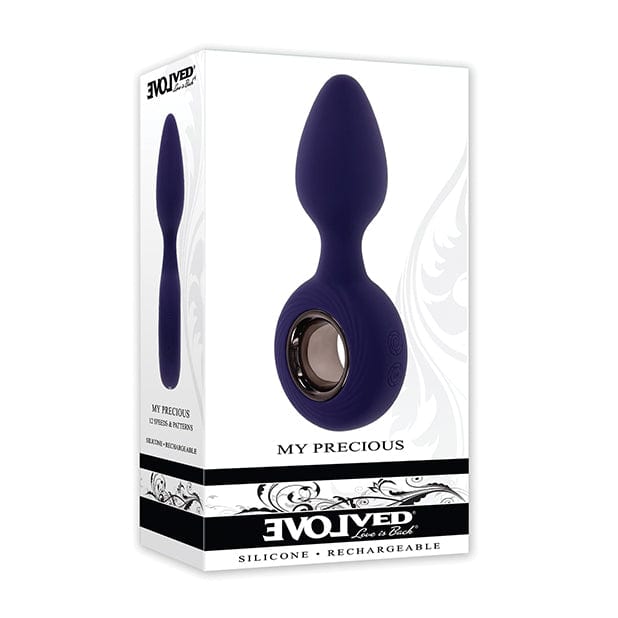 Evolved - My Precious Vibrating Anal Plug (Purple) EV1170 CherryAffairs