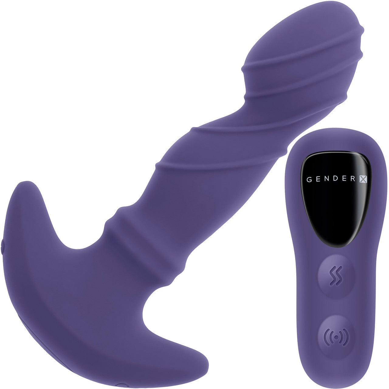 Evolved - Ring It Vibrating Anal Plug (Purple) EV1183 CherryAffairs