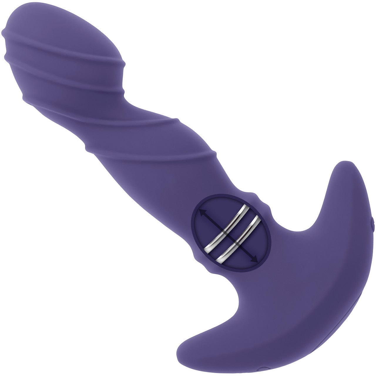 Evolved - Ring It Vibrating Anal Plug (Purple) EV1183 CherryAffairs