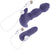 Evolved - Ring It Vibrating Anal Plug (Purple) EV1183 CherryAffairs