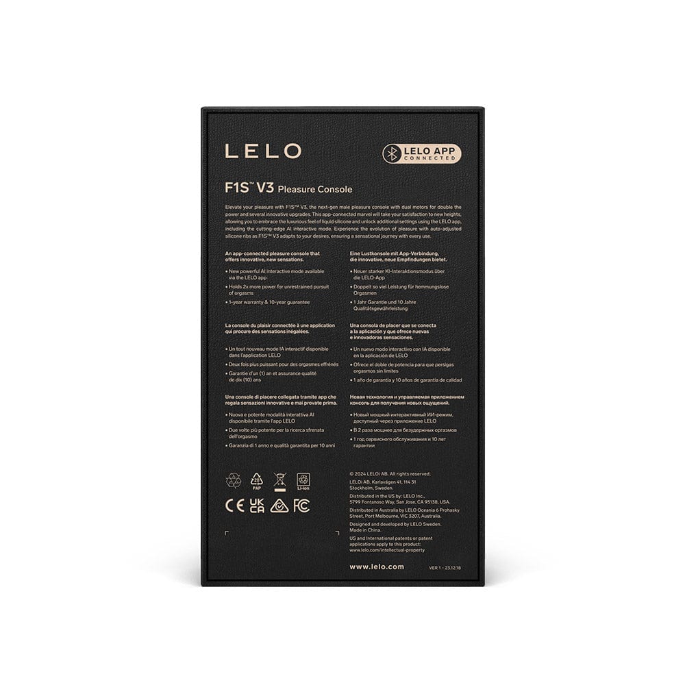 LELO - F1S V3 App-Controlled Masturbator CherryAffairs