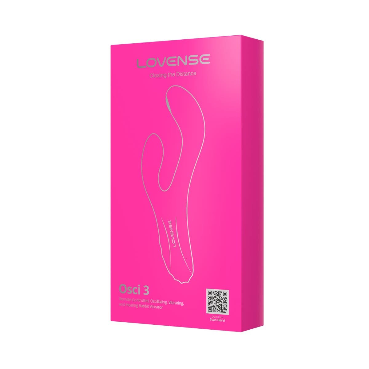 Lovense - Osci 3 App-Controlled G Spot Vibrator (Pink)