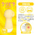 Magic Eyes - Clipita Clitoral Air Clitoral Stimulator (Yellow) MG1131 CherryAffairs