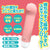 Magic Eyes - Silicone Top Rotor Bear Bullet Vibrator (Pink) MG1132 CherryAffairs