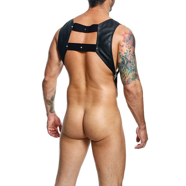 Male Basics - Dngeon Croptop Harness Cockring (Black) MAL1007 CherryAffairs