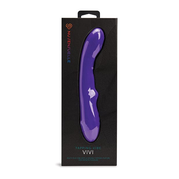 Nu Sensuelle - Vivi Double Tapping Vibe G Spot Vibrator (Deep Purple) NU1039 CherryAffairs