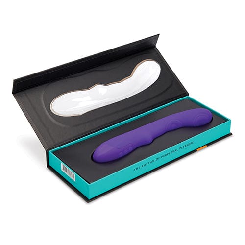 Nu Sensuelle - Vivi Double Tapping Vibe G Spot Vibrator (Deep Purple) NU1039 CherryAffairs