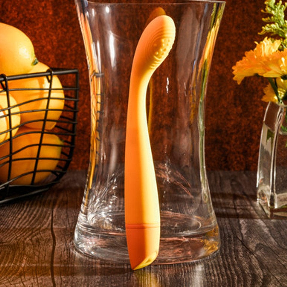 Selopa - Lemon Squeeze G Spot Dildo Vibrator (Yellow) EV1143 CherryAffairs