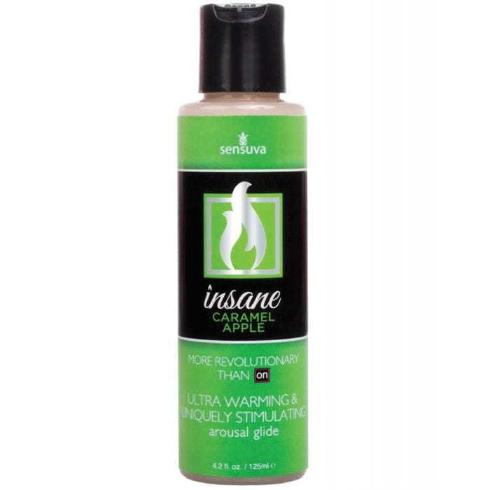 Sensuva - Insane Ultra Warming and Stimulating Arousal Glide 4.2 oz Caramel Apple Flavored SV1034 CherryAffairs