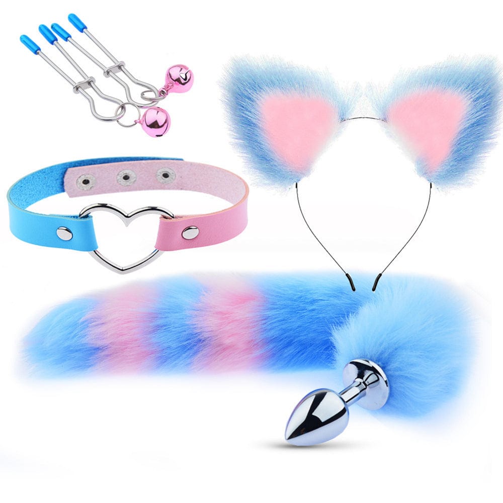 SM VIP - Cat BDSM Set (Blue) OT1269 CherryAffairs