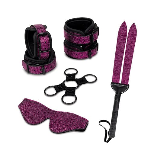 WhipSmart - Dragon's Lair Bondage 7 Piece BDSM Kit (Purple) WS1002 CherryAffairs