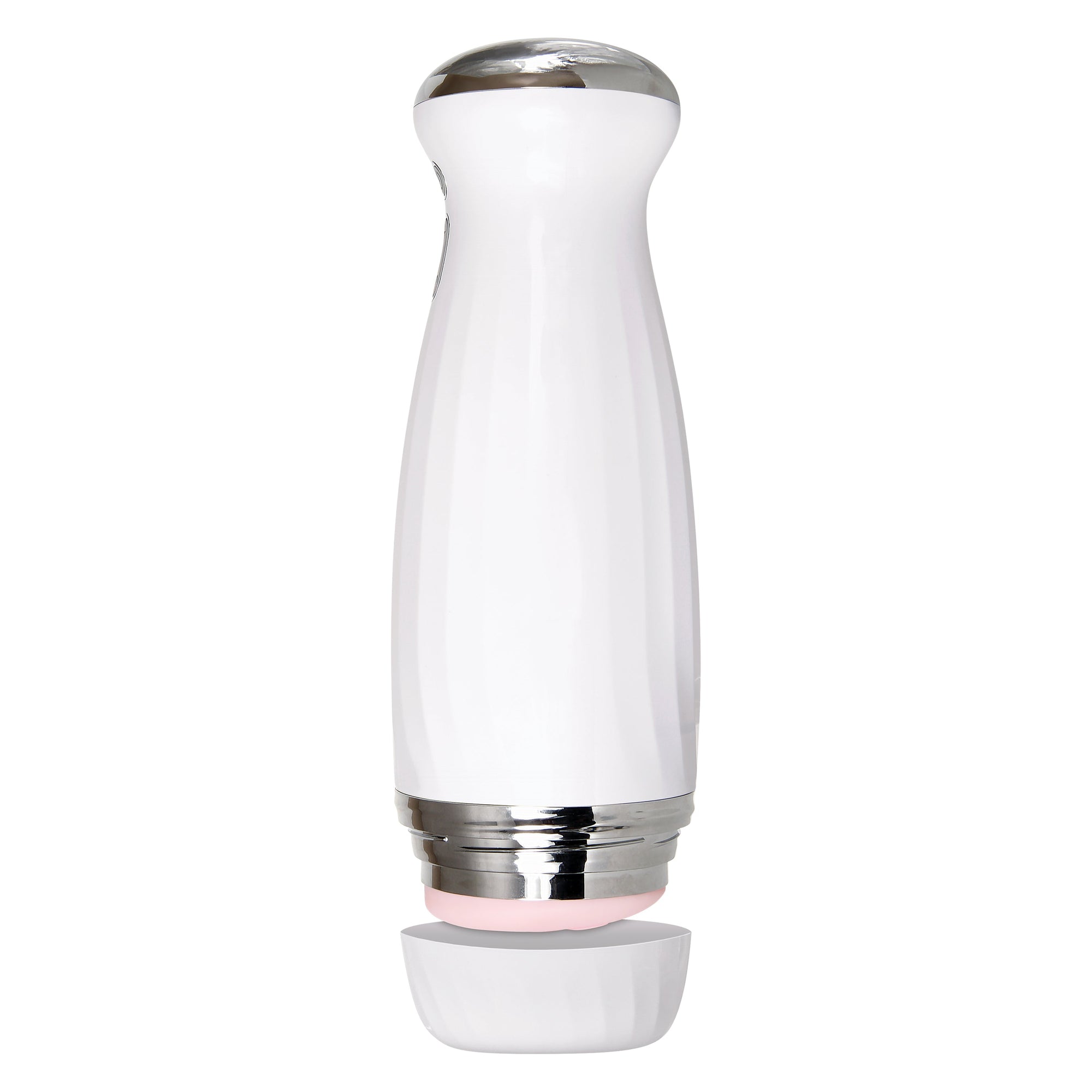 Zero Tolerance - The Thrusting Rechargeable Vibrating Stroker Masturbator (White)