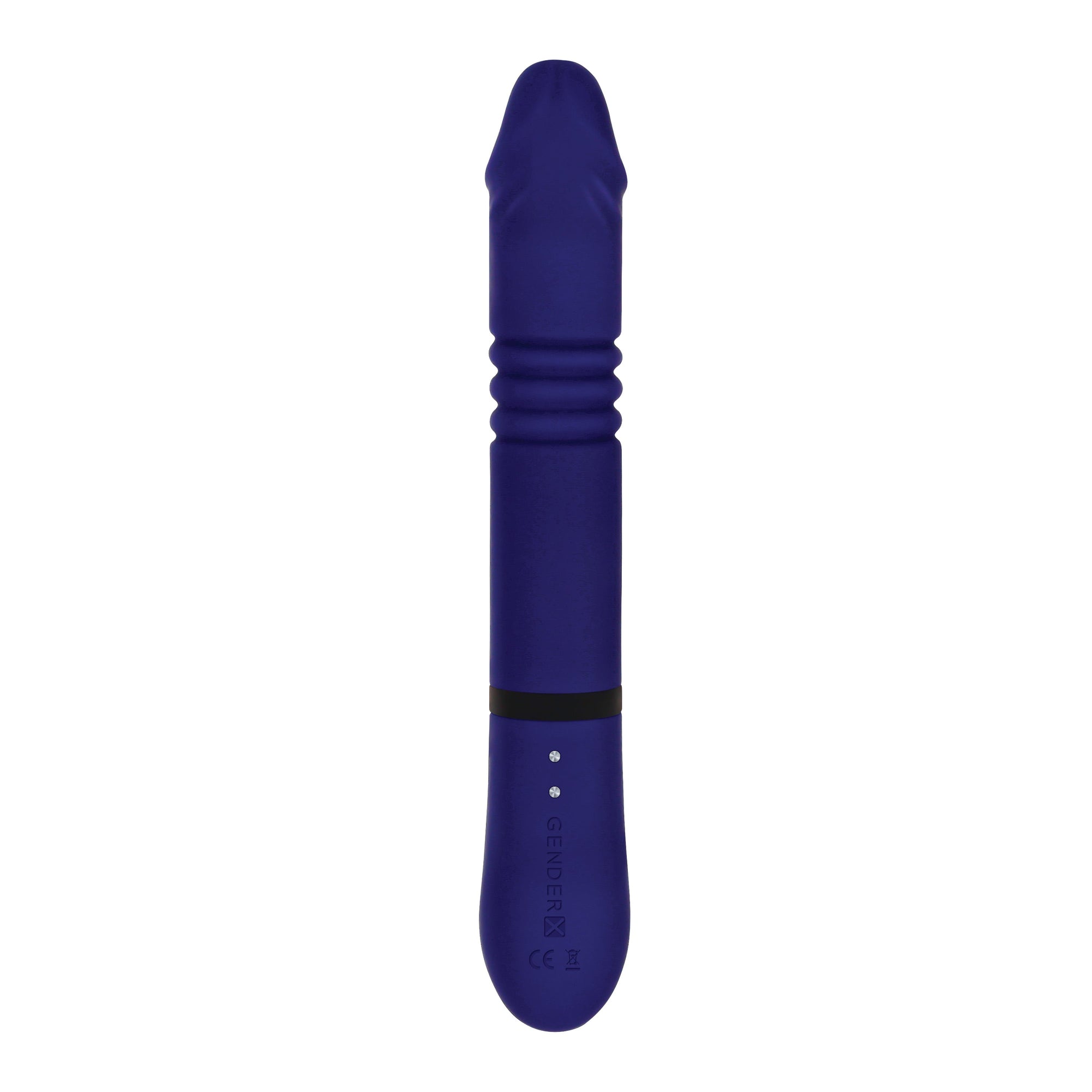 Evolved - Gender X All In One Thrusting Rotating Rabbit Vibrator (Blue)