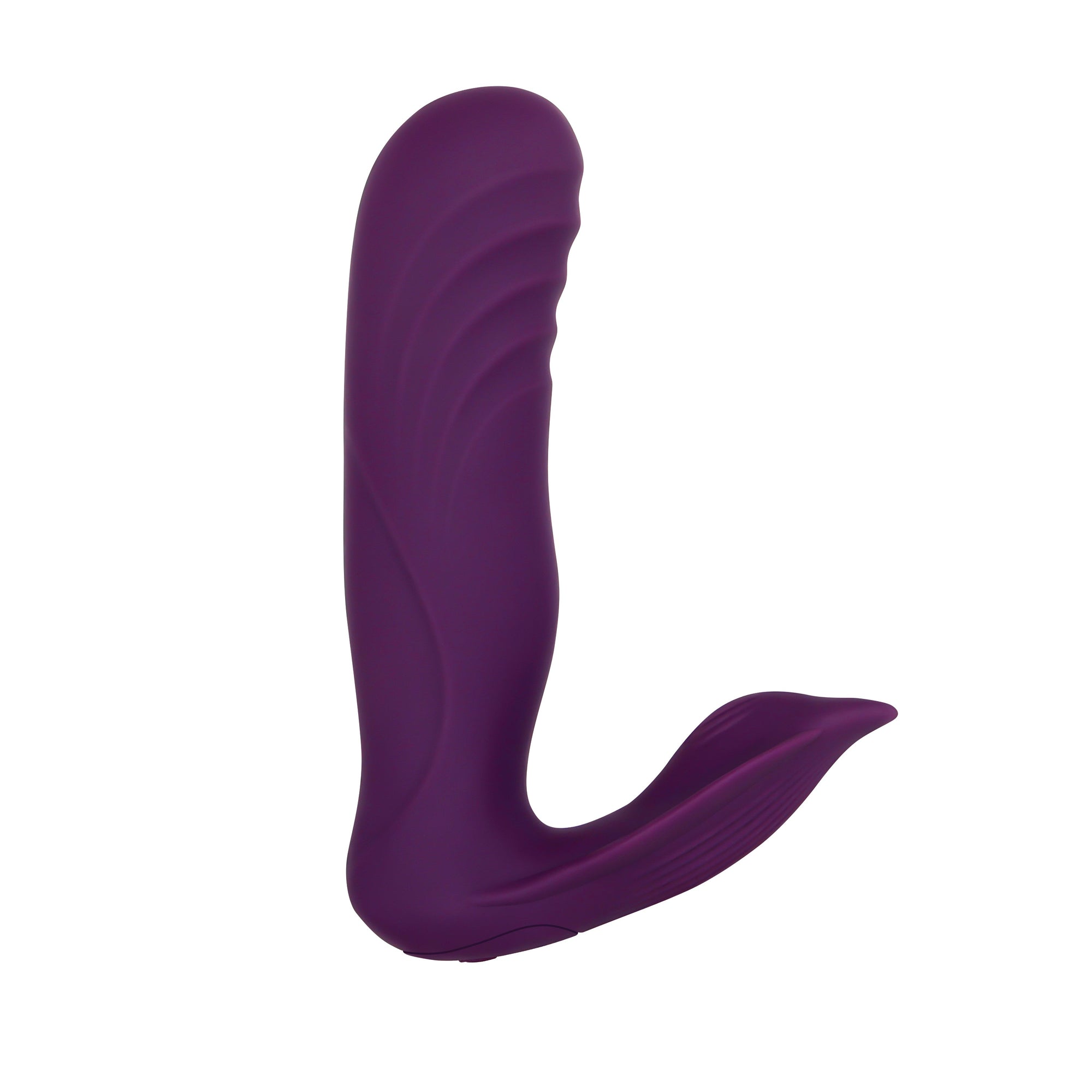 Evolved - Gender X Velvet Hammer Remote Thursting Thumping Strapless Strap On (Purple)