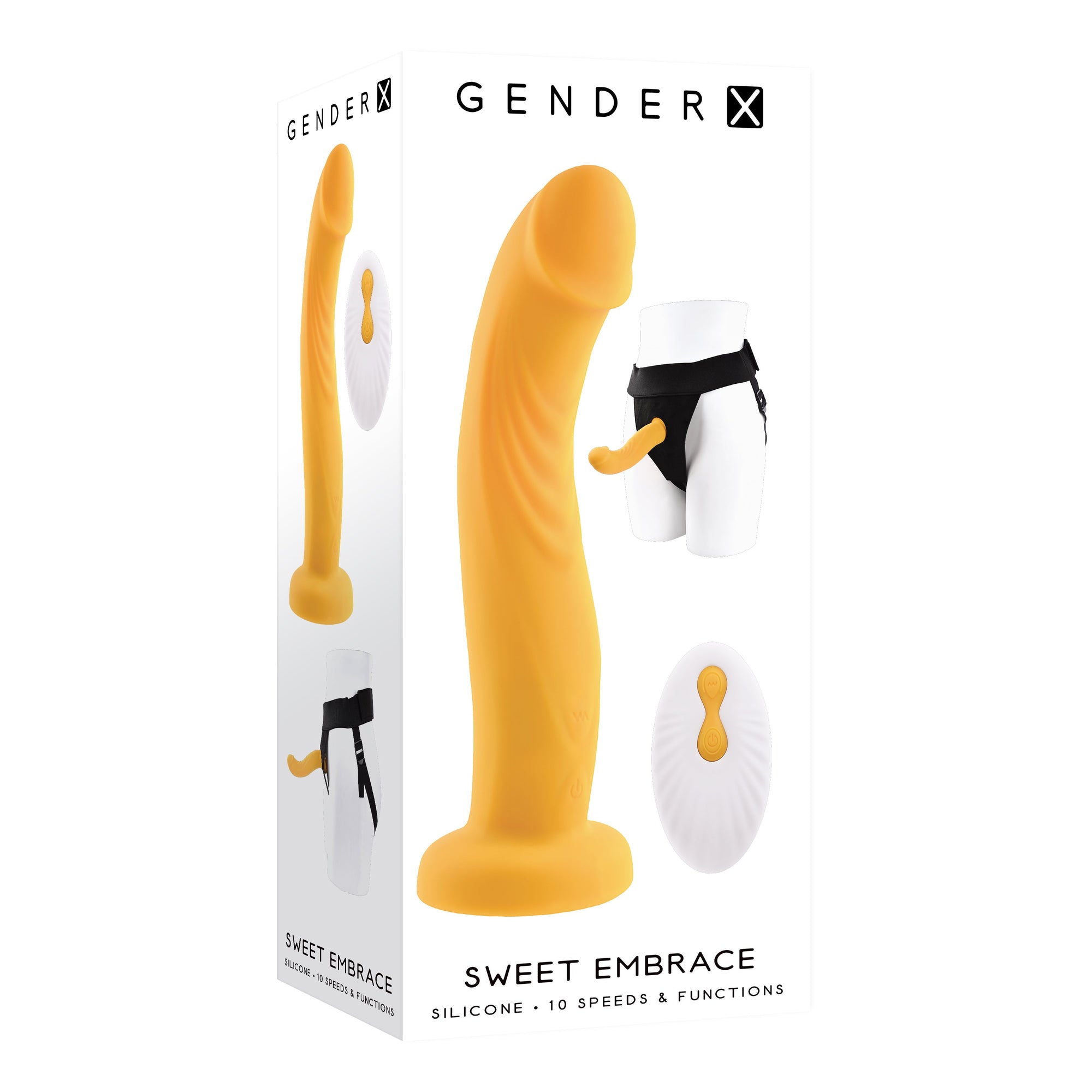 Evolved - Sextoy tình dục từ xa rung Sweet Embrace dành cho nam (Màu be)