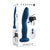 Evolved - Gender X Snuggle Up Remote Vibrating Strap On (Biru)