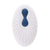 Evolved - Gender X Snuggle Up Remote Vibrating Strap On (Blue)