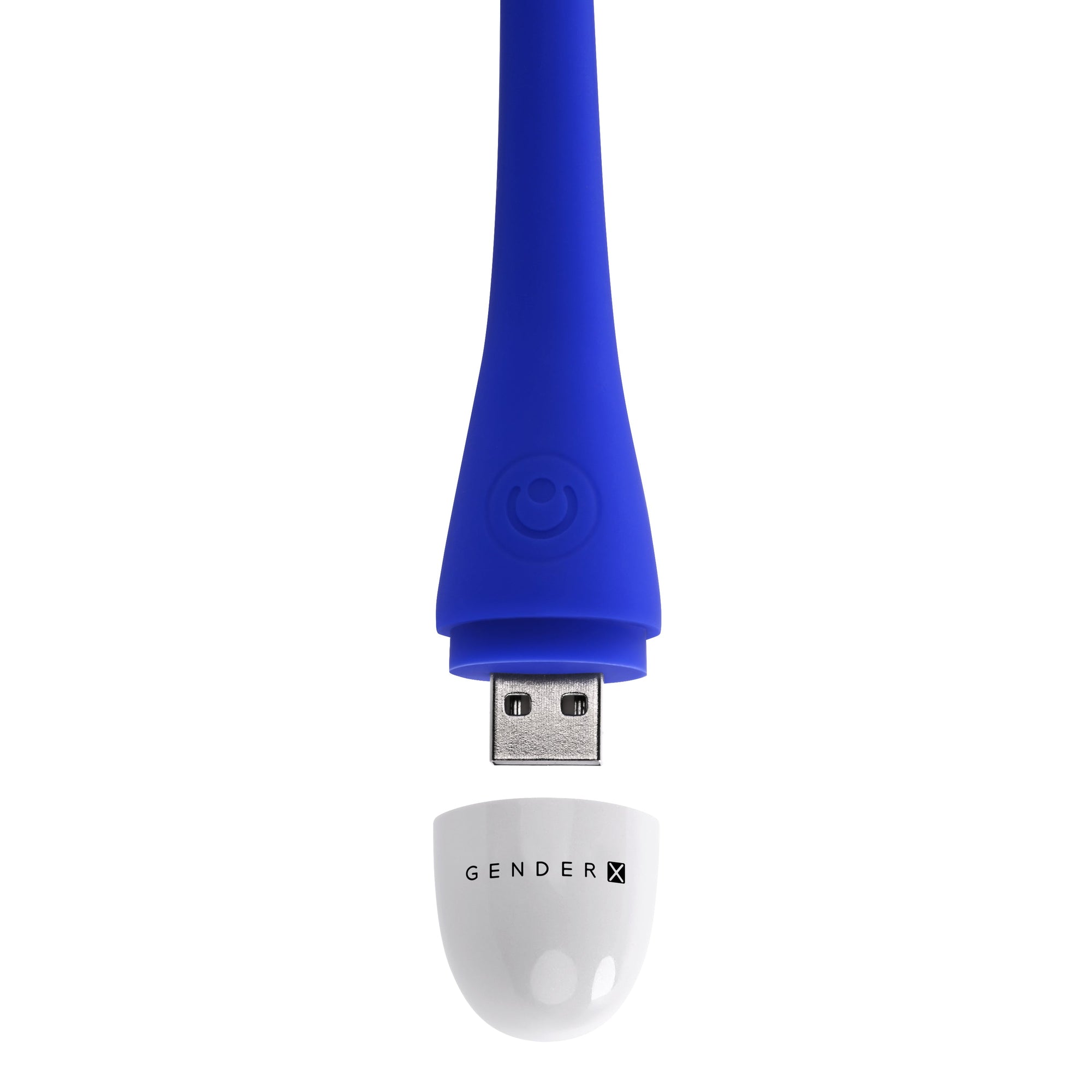 Evolved - Gender X Play Ball Thrusting Egg Vibrator (Biru)