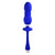 Evolved - Gender X Play Ball Thrusting Egg Vibrator (Blue)