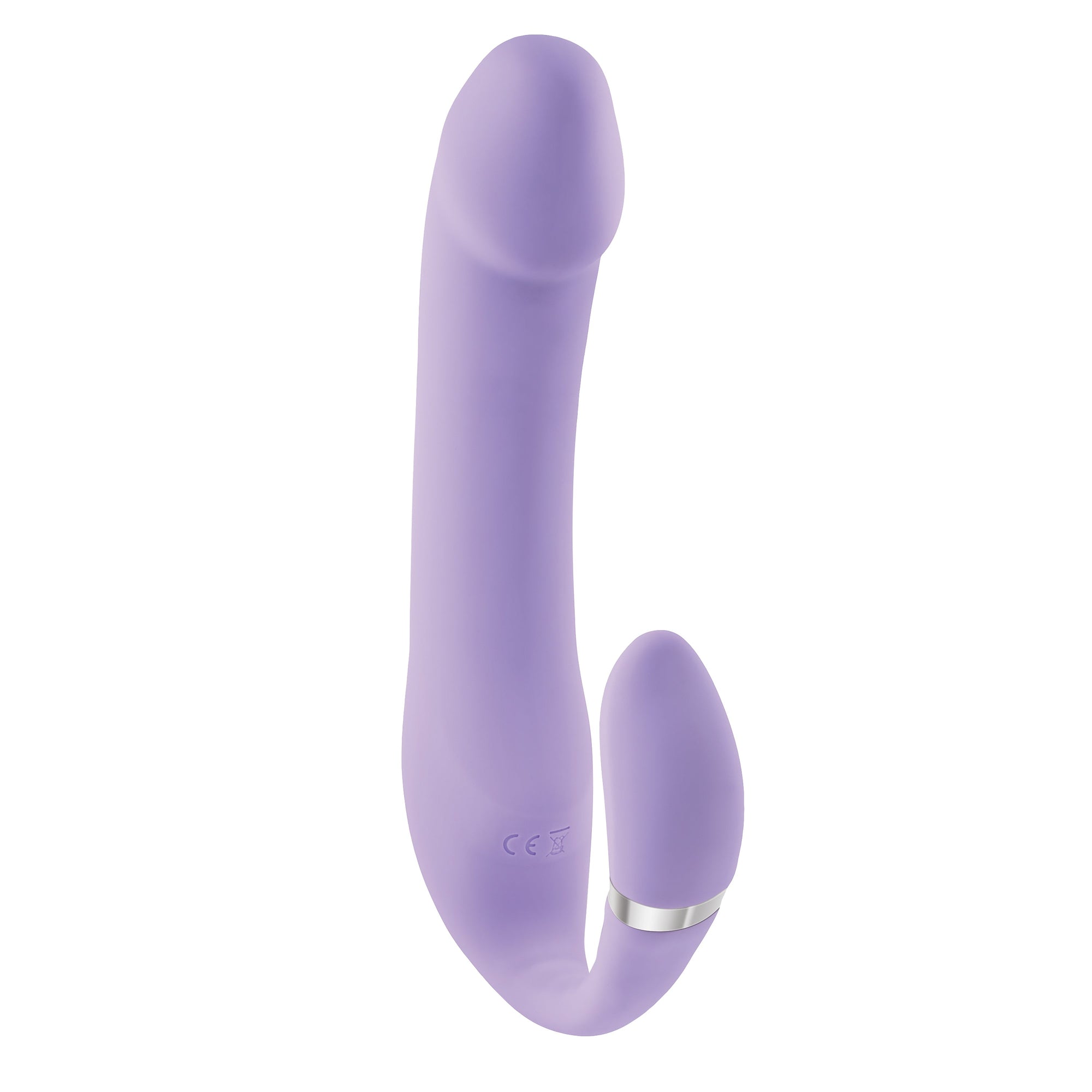 Evolved - Gender X Orgasmic Orchid Vibrator Bentuk C yang Dapat Ditekuk (Ungu)