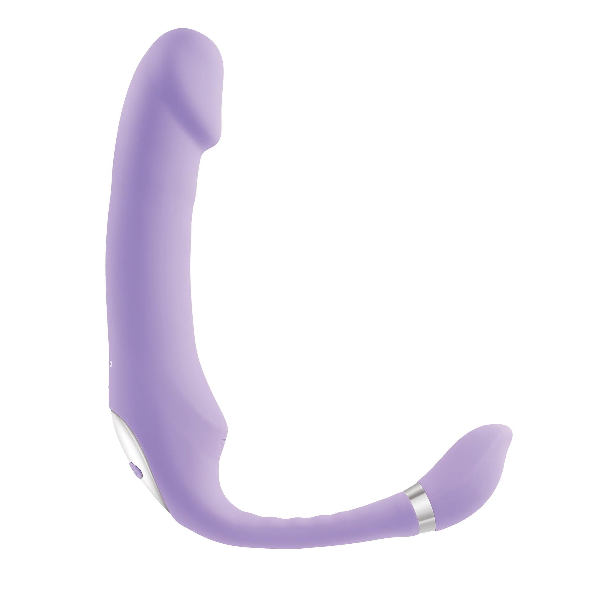 Evolved - Gender X Orgasmic Orchid Vibrator Bentuk C yang Dapat Ditekuk (Ungu)