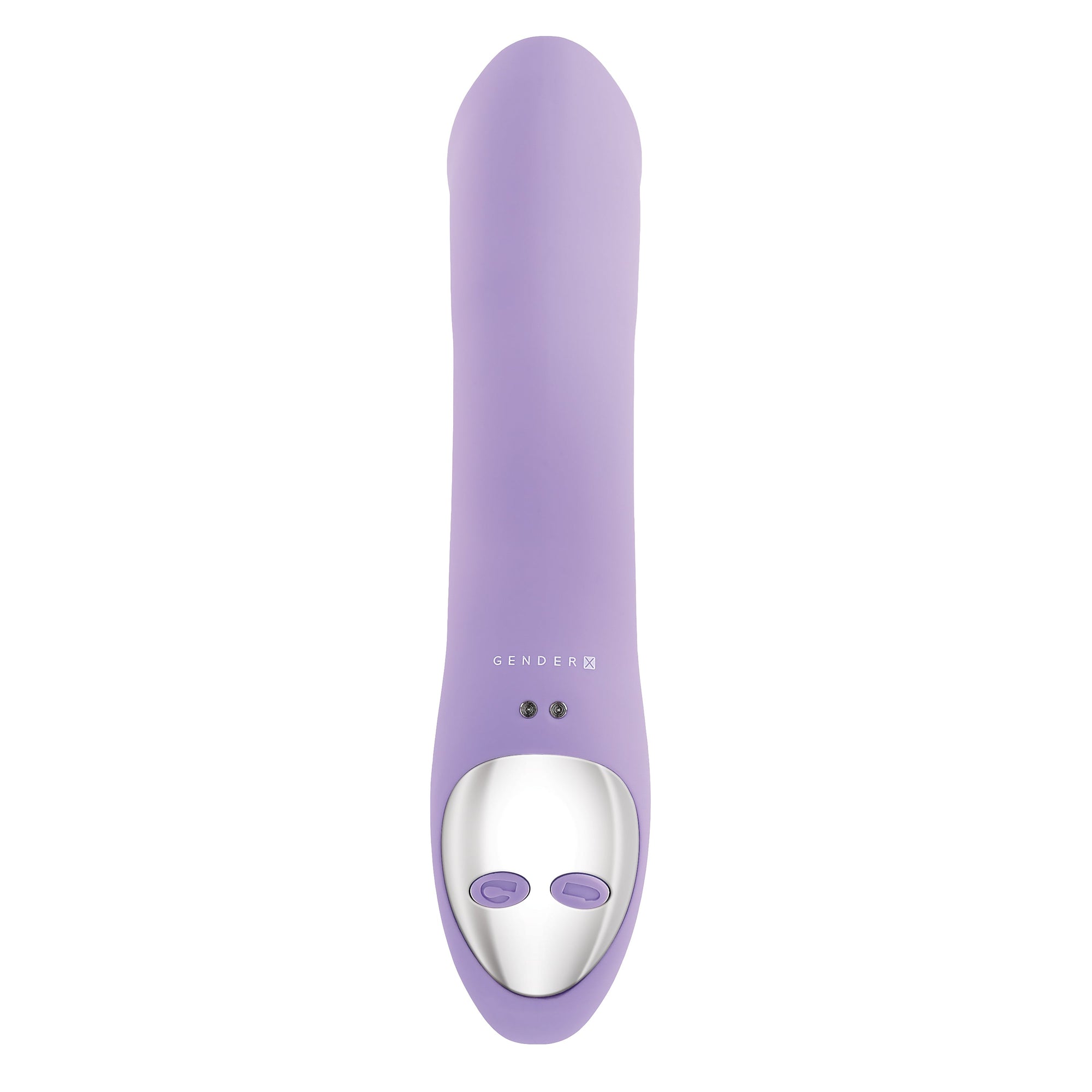 Evolved - Gender X Orgasmic Orchid Vibrator Bentuk C yang Dapat Ditekuk (Ungu)